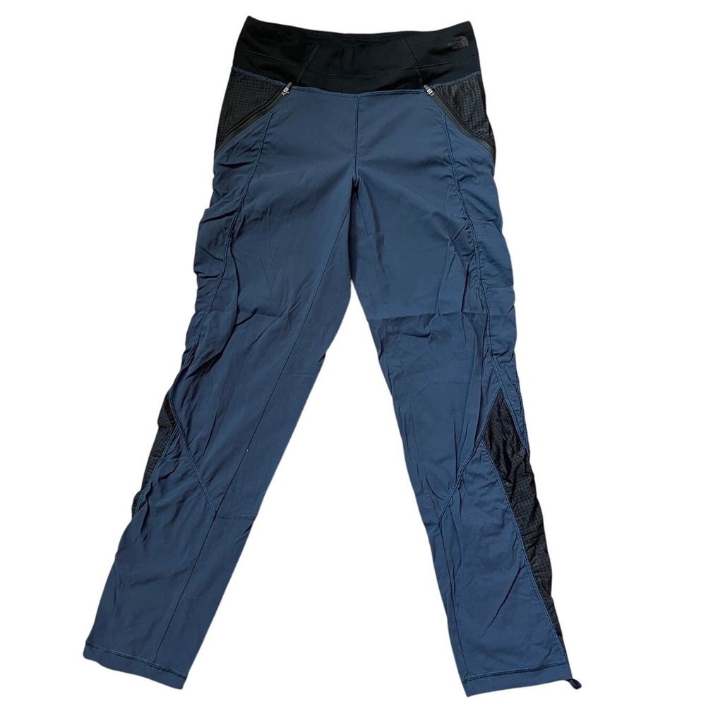 The North Face Hiking Pants Blue FlashDry Mesh Panel Women Size S